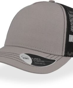 5 Panel Mesh Kappe "Rapper Canvas" Atlantis | Rapper Canvas