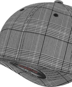 6 Panel Flexfit Glen Check Kappe Flexfit | 6196