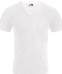Herren Slim Fit V-Ausschnitt T-Shirt Promodoro | 3082