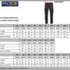 Herren Stretch Workwear Hose ProJob | 2552 Service Pants Stretch (146-156) Grössentabelle