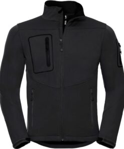 Herren 3-Lagen Sport Softshell Jacke Russell Athletic | 520M