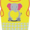 hi vis yellow/elephant
