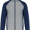 marl grey/sporty navy