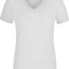 Damen Stretch V-Ausschnitt T-Shirt Daiber | JN 928