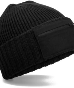 Patch Beanie mit Zip Beechfield | B 334R