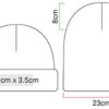Strickmütze Beechfield | B 380 Grössentabelle