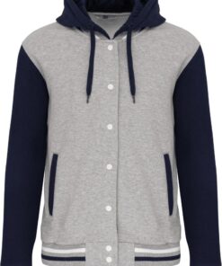 Unisex Kapuzen College Jacke "Teddy" Kariban | K 4003