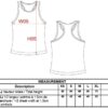Damen Sport Tanktop Kariban ProAct | PA 442 Grössentabelle