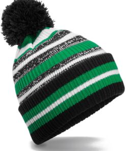 Strickmütze mit Streifen "Fan" Beechfield | B 474R