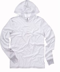 Unisex Jersey Kapuzen T-Shirt langarm Bella + Canvas | 3512