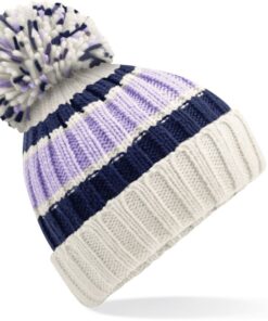 Strickmütze mit Streifen "Hygge" Beechfield | B 392