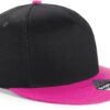 black/fuchsia