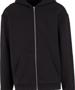 Schwere Kapuzen Sweatjacke "Loose Fit" Build your Brand | BY 443