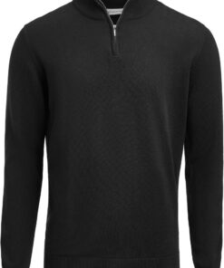 Unisex Pullover mit 1/4 Zip James Harvest | Ashland Halfzip