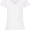 Damen V-Ausschnitt T-Shirt F.O.L. | Lady-Fit Valueweight V-Neck T