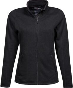 Damen Melange Strickfleece Jacke Tee Jays | TJ 9616