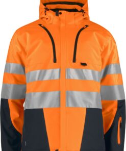 3-Lagen Sicherheits Softshell Jacke ProJob | 6420 Padded Softshell