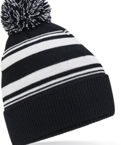 Strickmütze mit Streifen "Fan" Beechfield | B 473R