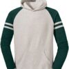 oatmeal heather/forest green heather