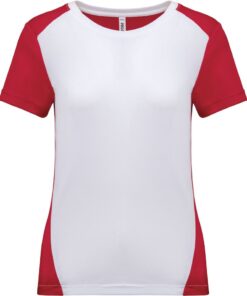 Damen Kontrast Sport Shirt Kariban ProAct | PA 4015