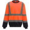 hi vis orange/navy