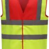 red/hi vis yellow