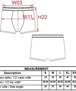 Herren Boxer Shorts Kariban | K 800 Grössentabelle