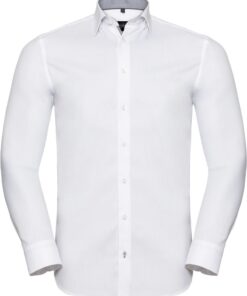 Herringbone Kontrast Hemd langarm Russell Athletic | 964M