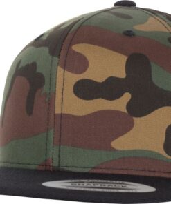 6 Panel Snapback Kappe "Camo" Flexfit | 6089CF/6089CV/6089TC
