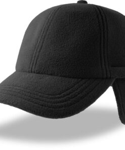 6 Panel Baseball Kappe mit Ohrenschutz Atlantis | Snow Flap Stopper-S