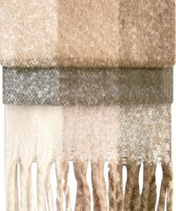 Schal "Fluffy Check" Beechfield | B 494R