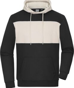 Bio Kapuzen Sweater "Colour-Block" Daiber | 8051