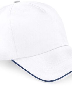 5 Panel Kappe "Authentic Piped Peak" Beechfield | B 25C