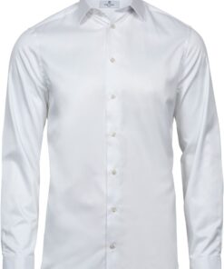 Luxus Twill Slim Fit Hemd langarm Tee Jays | TJ 4021
