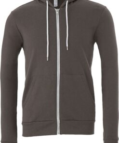 Unisex Polycotton Kapuzen Sweatjacke Bella + Canvas | 3739