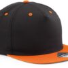 black/orange
