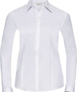 Herringbone Bluse langarm Russell Athletic | 962F