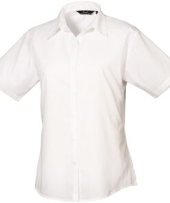 Popeline Bluse kurzarm Premier | PR 302