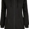 Damen Sweat Parka Build your Brand | BY 148
