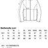 Herren Double Fleece Jacke Promodoro | 7961 Grössentabelle