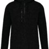 Damen Melange Kapuzen Strickfleece Jacke Kariban ProAct | PA 366