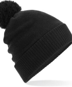 Wasserabweisende Strickmütze mit Pompon Beechfield | B 502