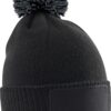 Kinder Strickmütze mit Pompon "Snowstar" Beechfield | B 443B