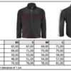 Workwear Microfleece Jacke ProJob | 3319 Microfleece Jacket Grössentabelle