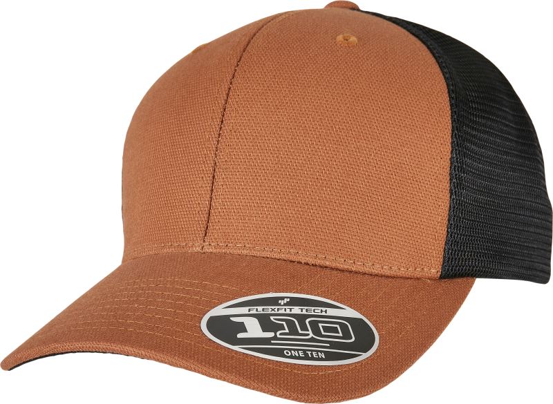 6 Panel Trucker Kappe "Canvas" Flexfit | 110ST